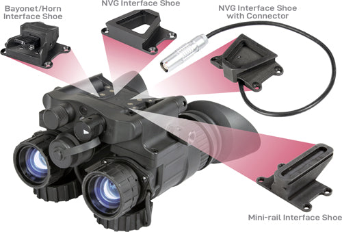GOGGLE/MONOCULAR WHITE USAAGM NVG-40 3AW1 NGT VISION - American Ordnance
