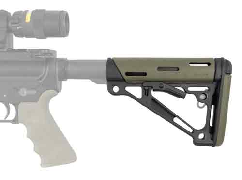 OD GREEN RUBBER COMMERCIALHOGUE AR-15 COLLAPSIBLE STOCK - American Ordnance