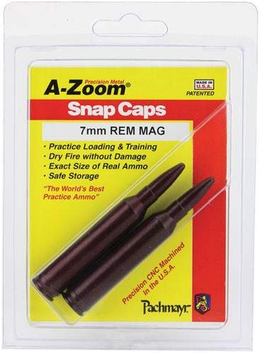 REM MAGNUM 2-PACKA-ZOOM METAL SNAP CAP 7MM - American Ordnance