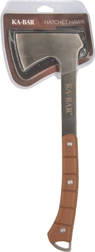 POLY SHEATH 5" BLADE BROWN/SSKA-BAR HATCHET HAWK 16" OAL W/ - American Ordnance