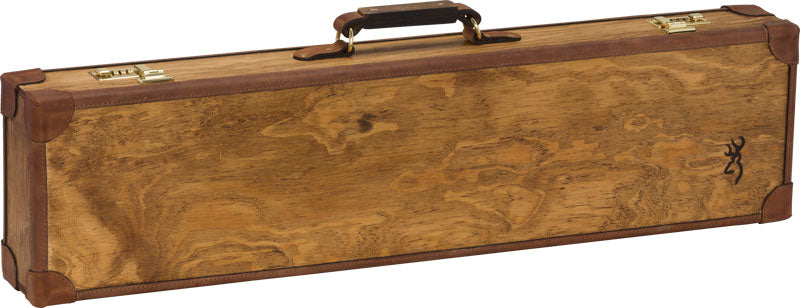 TO 32" LIGHT MADERA WOOD GRAINBROWNING LUGGAGE CASE O/U & BT - American Ordnance