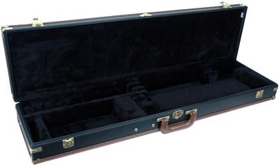 BBL TRAP TO 34" BBL BLACK/TANBROWNING LUGGAGE CASE SINGLE - American Ordnance