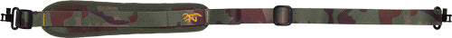 W/METAL SWIVELS WOODLAND CAMO*BROWNING OUTFITTER UNVSL SLING - American Ordnance