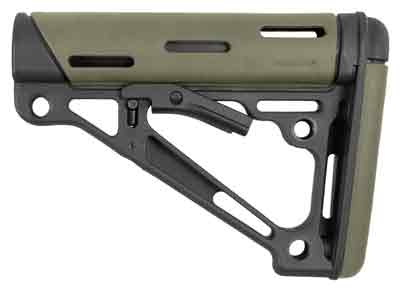 OD GREEN RUBBER MIL-SPECHOGUE AR-15 COLLAPSIBLE STOCK - American Ordnance