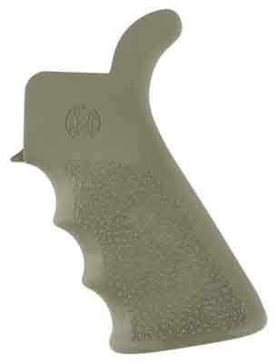W/FINGER GROOVES OD GREENHOGUE AR-15 BEAVERTAIL GRIP - American Ordnance