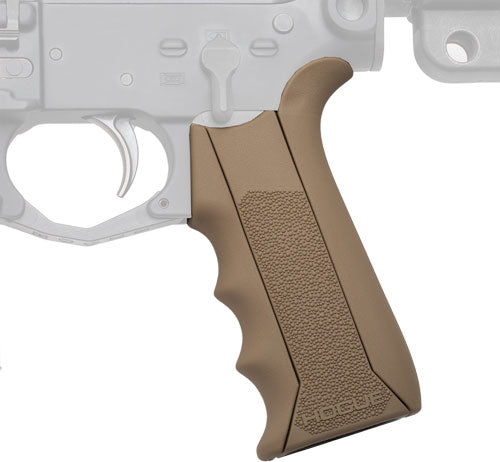 RUBBER FLAT DARK EARTHHOGUE AR-15 M-16 MODULAR GRIP - American Ordnance