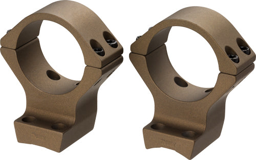 2PC BURNT BRONZE FOR X-BOLTBROWNING X-LOCK MOUNTS 1" LOW - American Ordnance