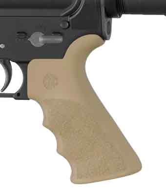 W/FINGER GROOVES FDEHOGUE AR-15 BEAVERTAIL GRIP - American Ordnance