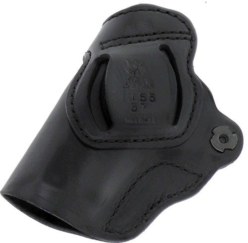 OWB RH LEATHER RUGER LCPII BLKDESANTIS CRISS-CROSS HOLSTER - American Ordnance