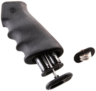 BLACK WITH STORAGE KITHOGUE AR-15 RUBBER GRIP HANDLE - American Ordnance