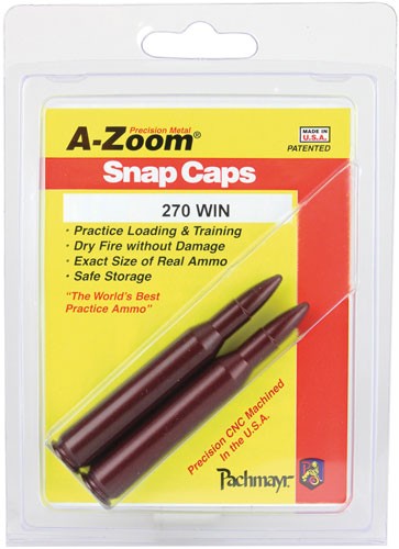 WINCHESTER 2-PACKA-ZOOM METAL SNAP CAP .270 - American Ordnance