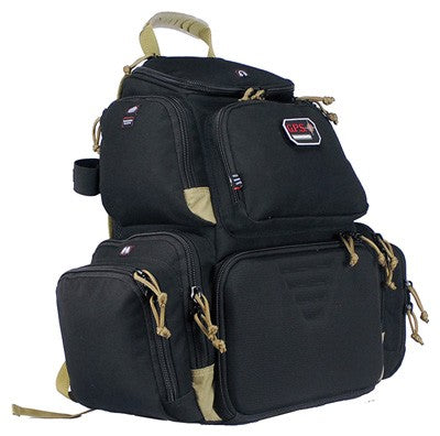 BLACK/TANGPS HANDGUNNER BACKPACK - American Ordnance