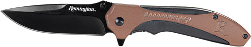4.5" FOLDER TAN/STONEWASHED<REMINGTON CUTLERY SPORTSMAN - American Ordnance