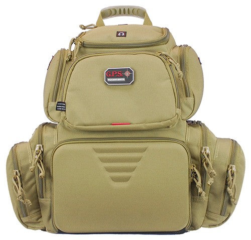 GPS HANDGUNNER BACKPACK TAN - American Ordnance