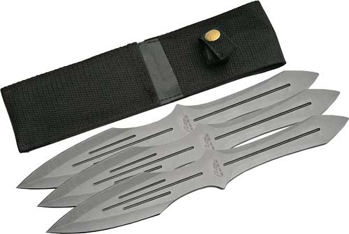 KNIFE 3PC SET W/SHEATHSZCO RITE EDGE 10" PRO THROWER - American Ordnance