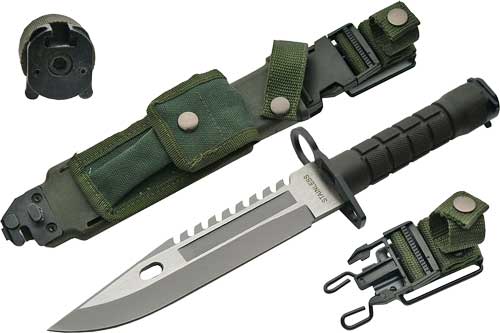 COMMANDO KNIFE W/SHEATHSZCO RITE EDGE 7.75" M-9 - American Ordnance