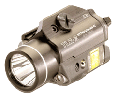 STREAMLIGHT TLR-2 LIGHT/LASER RAIL MOUNT 3-WATT LED W/LASER