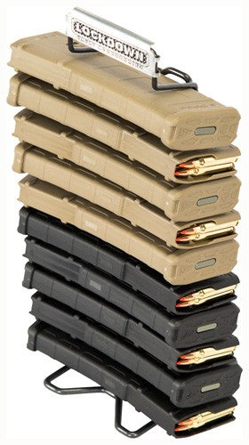 HOLDS 10 AR-15 MAGAZINESLOCKDOWN MAGAZINE RACK - American Ordnance