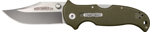 3.5" PLAIN EDGE CLIP FOLDERCOLD STEEL BUSH RANGER LITE - American Ordnance