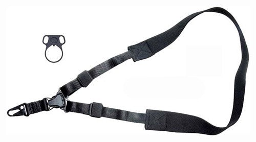 POINT W/ADAPTER BLACKTOC TACTICAL SLING SINGLE - American Ordnance