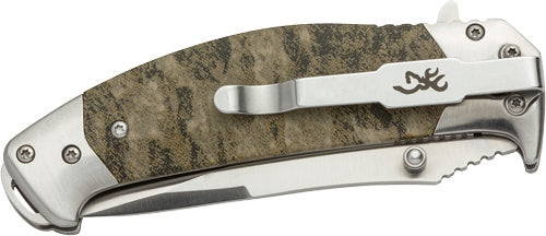 HUNTER 3.25" BLADE MO BL STEL<BROWNING KNIFE TACTICAL FLDNG - American Ordnance