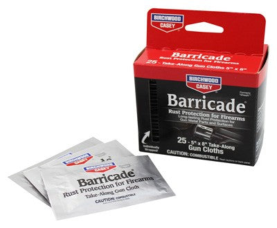25-INDIVIDUALLY PACKED WIPESB/C BARRICADE RUST PROTECTION - American Ordnance