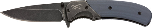 ASSISTED OPENING BLACK/BLUEBROWNING KNIFE THE RANGE 2.75" - American Ordnance