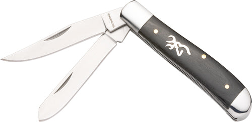 TIN 2.75" BLACK/SS 2-BLADE*BROWNING KNIFE 2024 WHITETAIL - American Ordnance