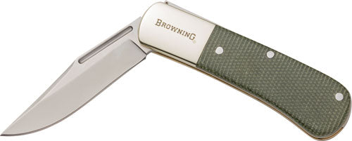 BANK 2.5&quot; BLADE OLIVE NAILNIC!BROWNING KNIFE FOLDING STEAM - American Ordnance