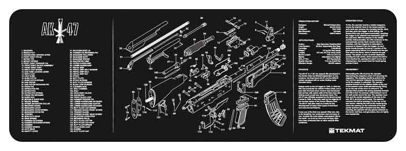 12&quot;X36&quot; AK-47TEKMAT ARMORERS BENCH MAT - American Ordnance