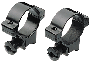 MEDIUM ALUMINUM GLOSSBURRIS RINGS 3/8&quot; DOVETAIL 1&quot; - American Ordnance