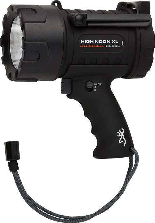 SPOTLIGHT 3200 LUMENS RECHRGBLBROWNING HIGH NOON XL LED - American Ordnance