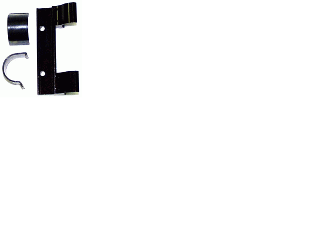 BRACKET W/1" HIGH RINGS BLACKWEAVER DETACHABLE SIDE MOUNT - American Ordnance