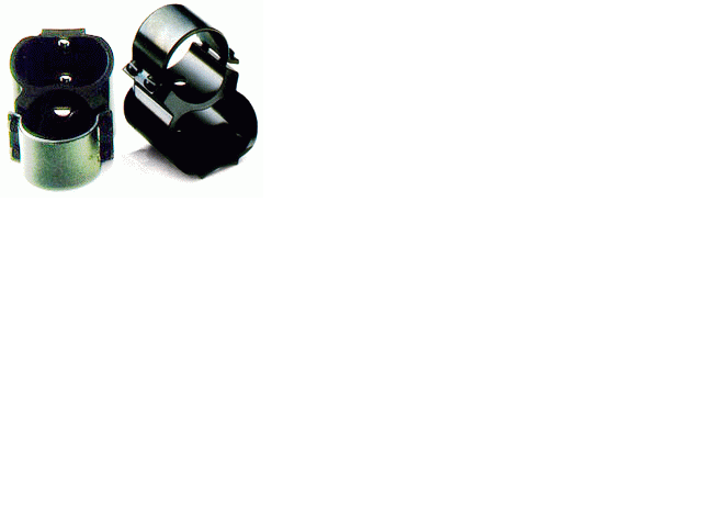LOCK 1&quot; 3/8&quot; DOVETAIL MATTE&lt;WEAVER RINGS SEE-THRU STEEL - American Ordnance