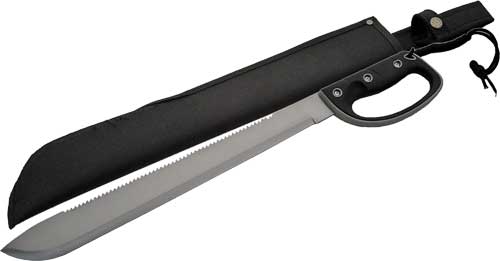 MACHETE 24.75" OVERALL LENGTHSZCO RITE EDGE 19" RUBBER GRIP - American Ordnance