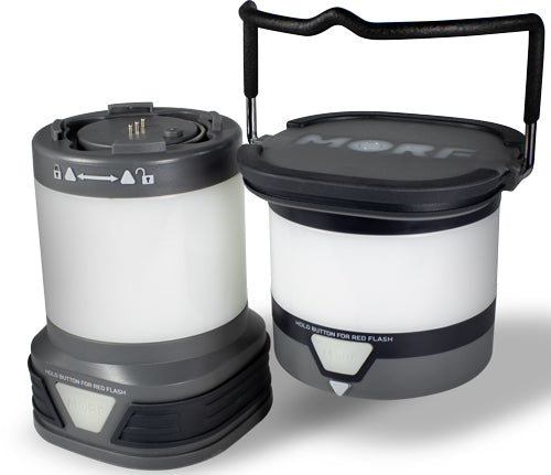 RECHARGEABLE & 4AA BATTERIESPSF MORF LANTERN 350 LUMENS - American Ordnance