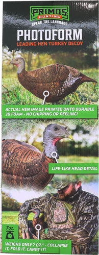 LEADING HEN<PRIMOS TURKEY DECOY PHOTOFORM - American Ordnance