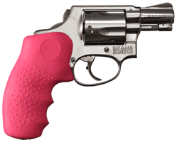 ROUND BUTT MONOGRIP PINKHOGUE GRIPS S&W J FRAME RUBBER - American Ordnance
