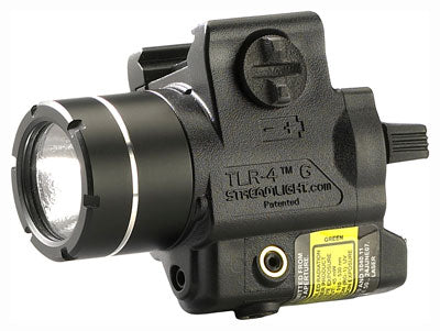 WHITE LED/GREEN LASER RAIL MNTSTREAMLIGHT TLR-4G LIGHT/LASER - American Ordnance