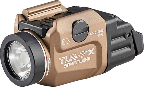 LIGHT W/RAILMOUNT C4 WHITE LEDSTREAMLIGHT TLR-7X FDE FLEX - American Ordnance