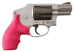 ROUND BUTT BANTAM PINKHOGUE GRIPS S&W J FRAME - American Ordnance