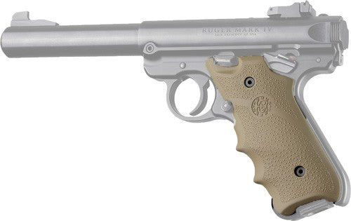 GRIP W/ FINGER GROOVES FDEHOGUE GRIPS RUGER MKIV RUBBER - American Ordnance