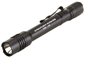WHITE LED W/HOLSTER BLACKSTREAMLIGHT PT 2AA FLASHLIGHT - American Ordnance