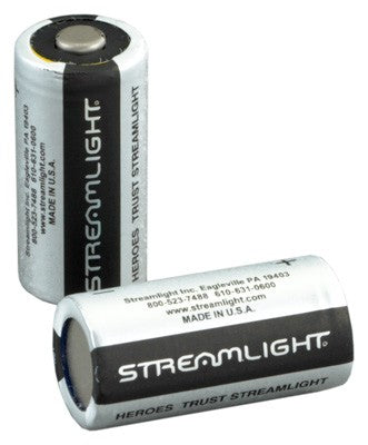 LITHIUM 2-PACKSTREAMLIGHT CR123A BATTERIES - American Ordnance