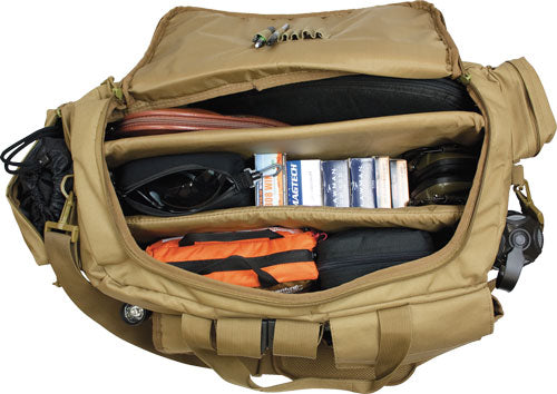 7 EXTERNAL UTILITY POUCHES TANRED ROCK OPERATIONS DUFFLE BAG - American Ordnance
