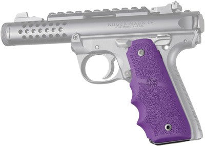 RUBBER GRIPS/FINGER GROOVE PURHOGUE GRIPS RUGER 22/45 MKIV - American Ordnance