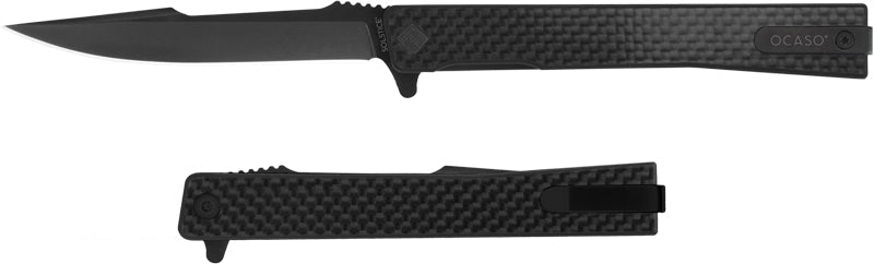 CARBON FIBER/BLACK HARPOONOCASO KNIVES SOLSTICE 3.5"FLDR - American Ordnance