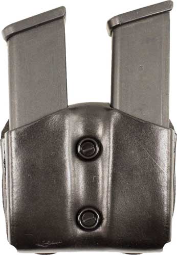 LEATHER SIG P365 BLACKDESANTIS DOUBLE MAG POUCH OWB - American Ordnance
