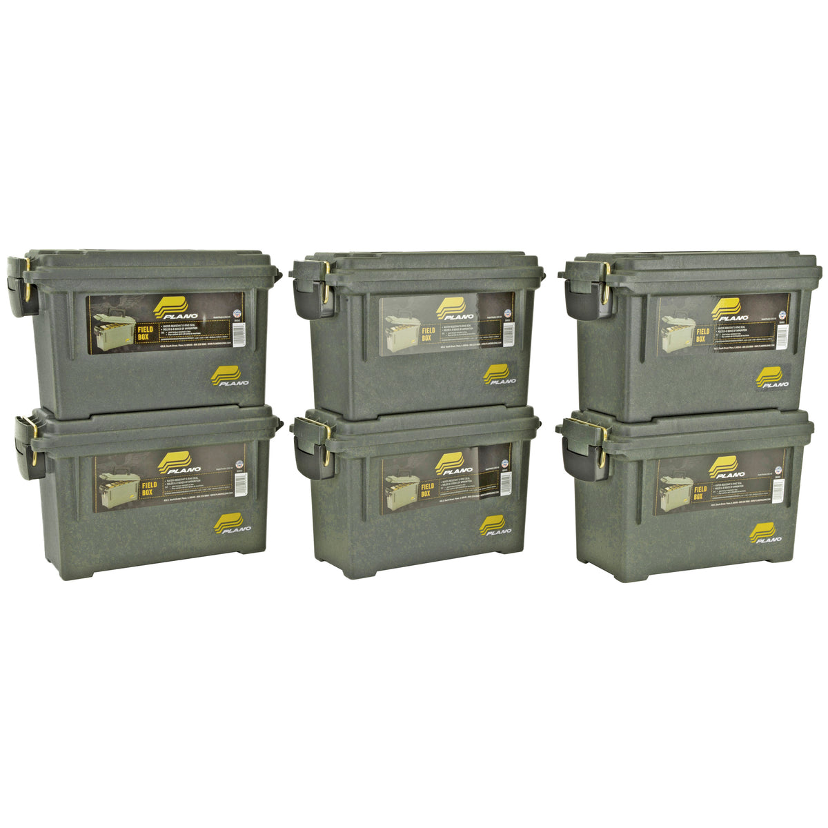 PLANO ELEM PRF AMMO BOX ODG FLD 6PK - American Ordnance