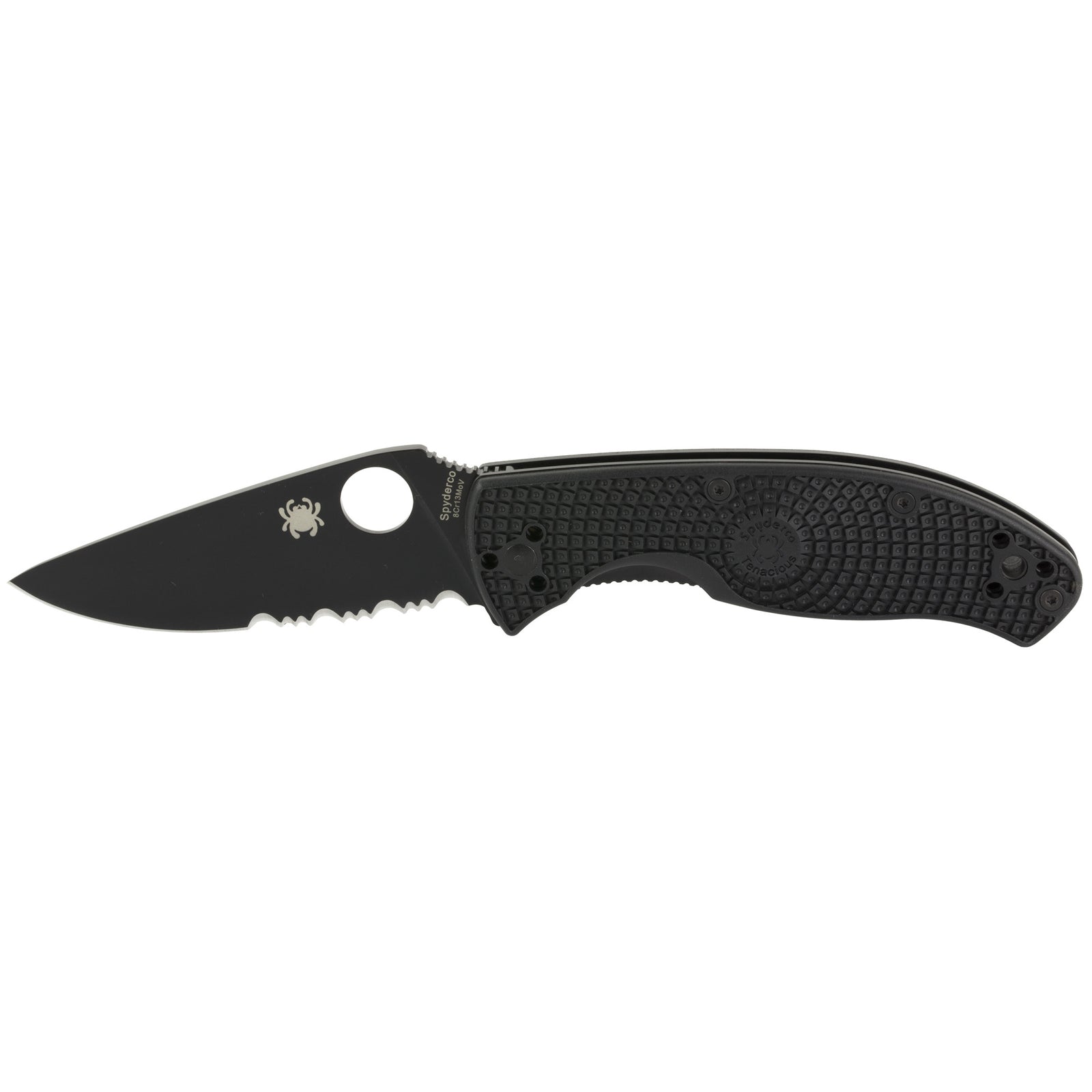 SPYDERCO TENACIOUS LTWGHT 3.39" BLK - American Ordnance